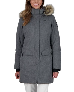 Obermeyer Sojourner Down Jacket - Charcoal