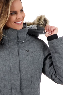 Obermeyer Sojourner Down Jacket - Charcoal -OBERMEYER Store WebZoom 1110615006 S08 MODDET1