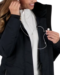 Obermeyer Sojourner Down Jacket - Black -OBERMEYER Store WebZoom 1110616009 S06 MODDET2