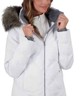 Obermeyer Bombshell Jacket - White -OBERMEYER Store WebZoom 1113716010 S06 MODDET2