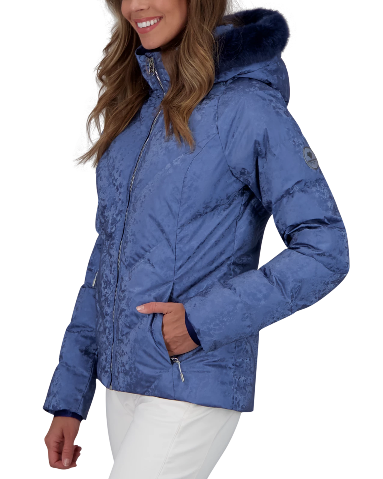 Obermeyer Bombshell Jacket - Blue Frost 5 Obermeyer Bombshell Jacket - Blue Frost - Image 3