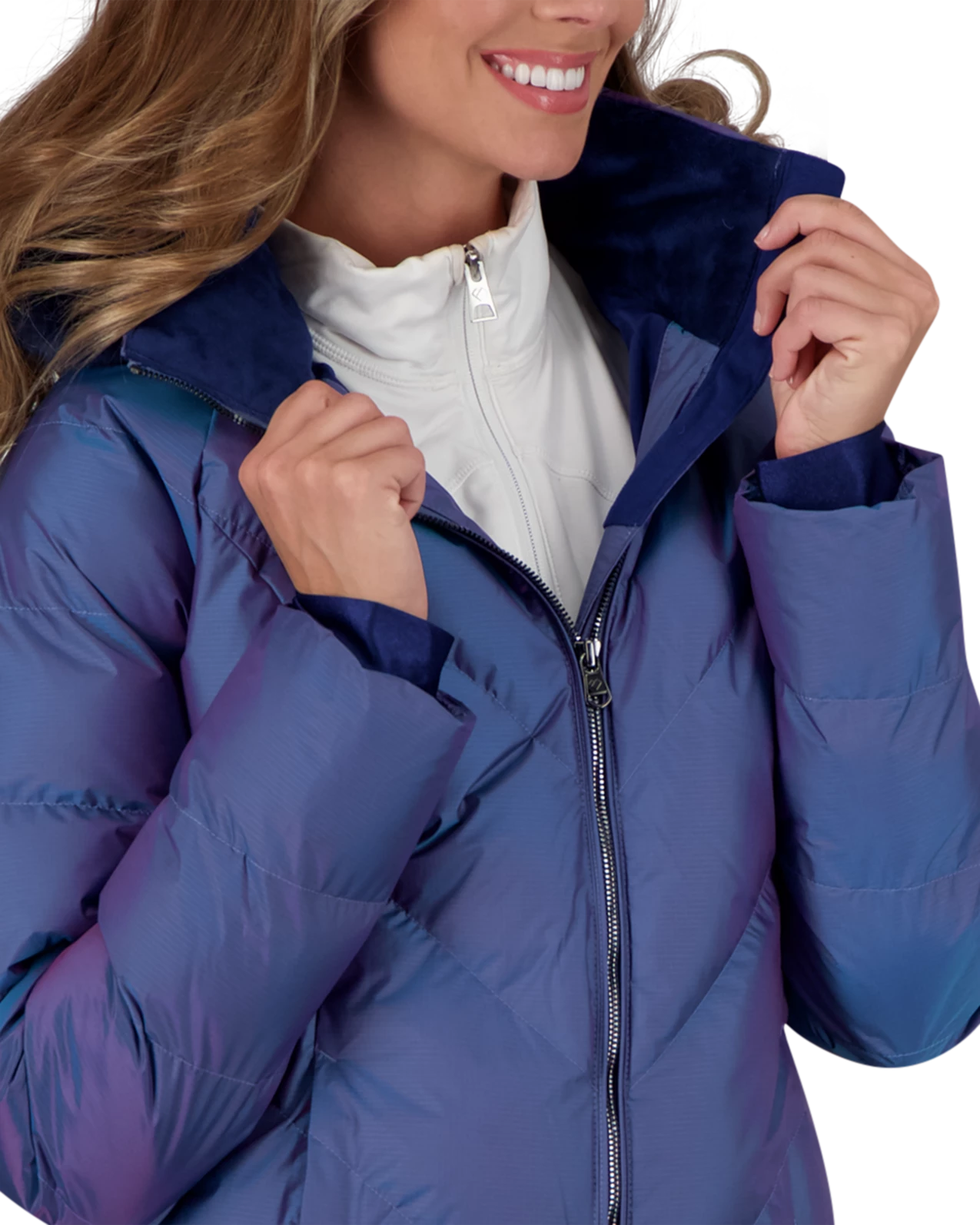 Obermeyer Bombshell Jacket - Iridescent Aura 7 Obermeyer Bombshell Jacket - Iridescent Aura - Image 5