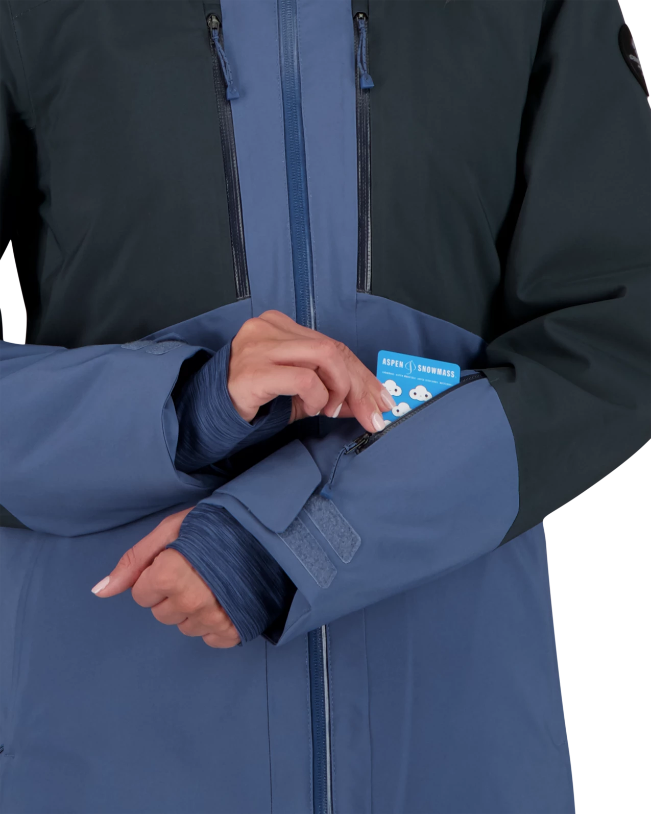 Obermeyer Cecilia Jacket - Blue Ash 7 Obermeyer Cecilia Jacket - Blue Ash - Image 5