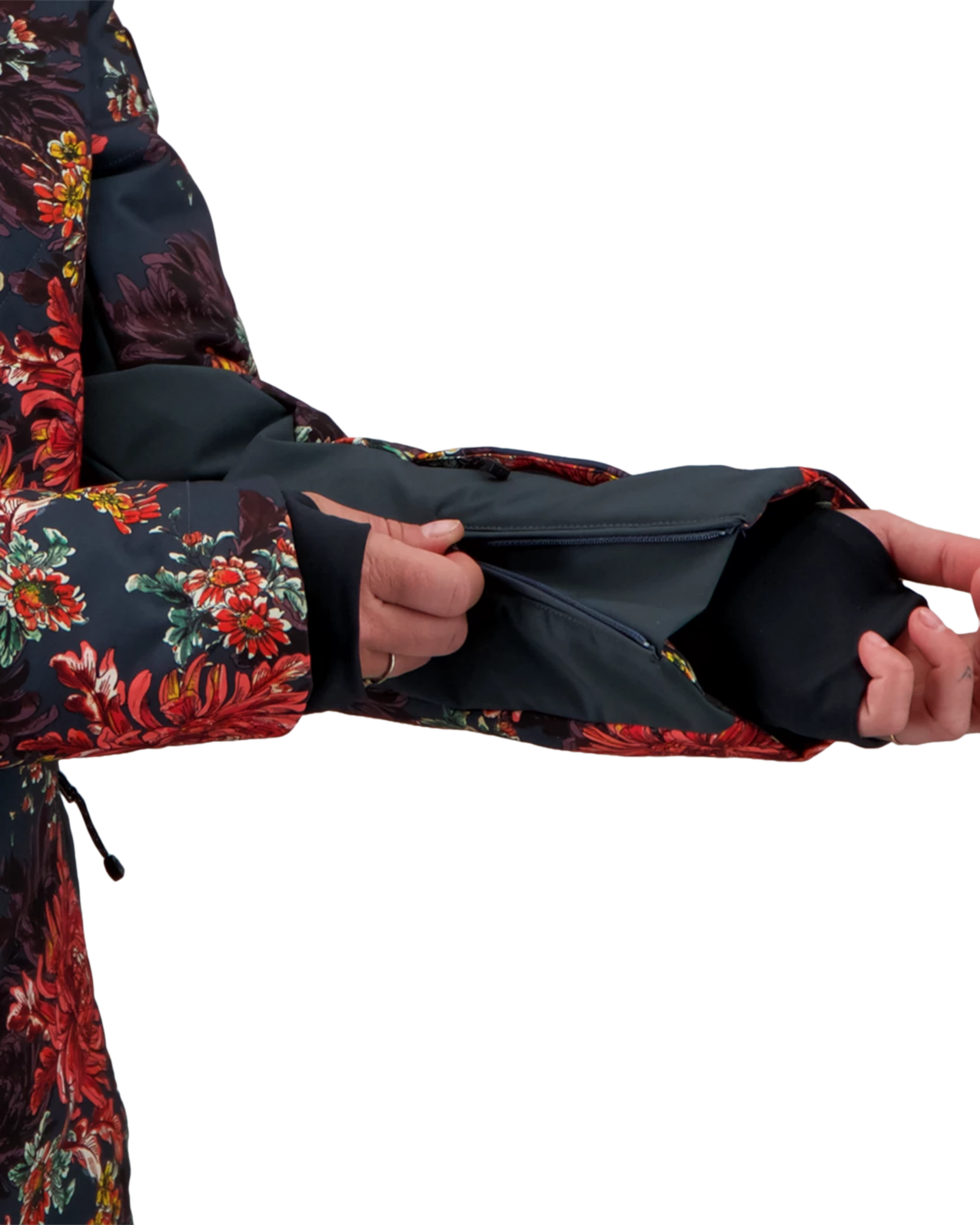 Obermeyer Lorena Jacket - Sunset Floral 7 Obermeyer Lorena Jacket - Sunset Floral - Image 5