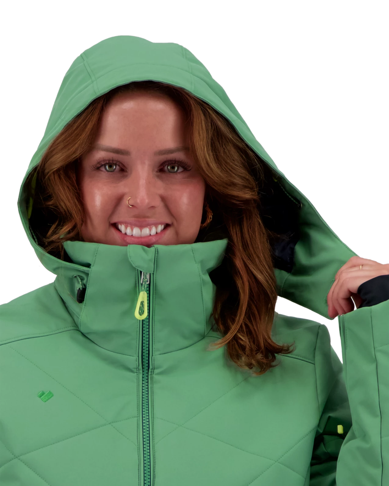 Obermeyer Lorena Jacket - Eucalyptus 7 Obermeyer Lorena Jacket - Eucalyptus - Image 5