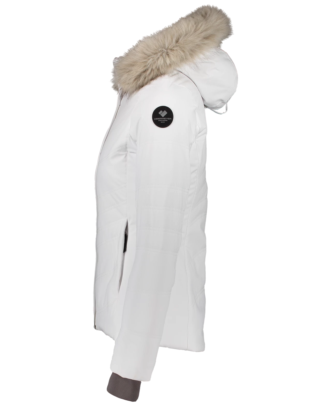 Obermeyer Tuscany Elite Jacket - White 6 Obermeyer Tuscany Elite Jacket - White - Image 4