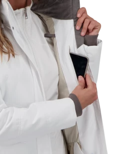 Obermeyer Tuscany Elite Jacket - White 17 Obermeyer Tuscany Elite Jacket - White -OBERMEYER Store WebZoom 1116016010 S06 MODDET2