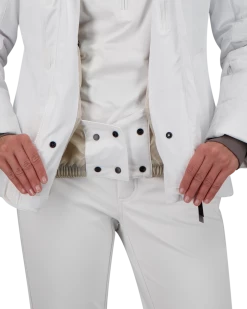 Obermeyer Tuscany Elite Jacket - White 18 Obermeyer Tuscany Elite Jacket - White -OBERMEYER Store WebZoom 1116016010 S09 MODDET5