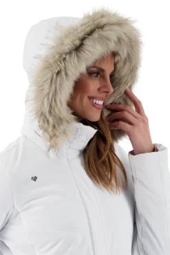 Obermeyer Tuscany Elite Jacket - White 19 Obermeyer Tuscany Elite Jacket - White -OBERMEYER Store WebZoom 1116016010 S10 MODDET3