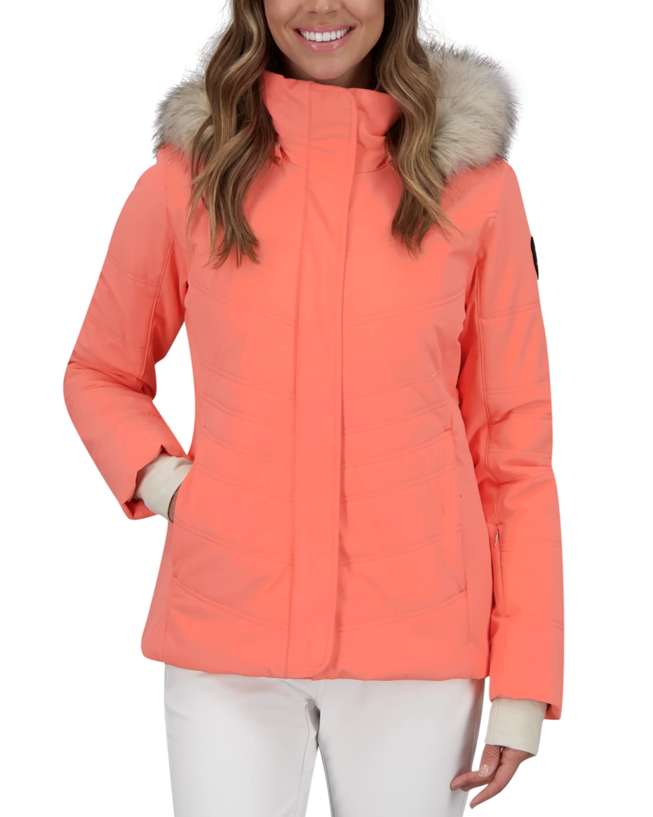 Obermeyer Tuscany Elite Jacket - Just Peachy 3 Obermeyer Tuscany Elite Jacket - Just Peachy
