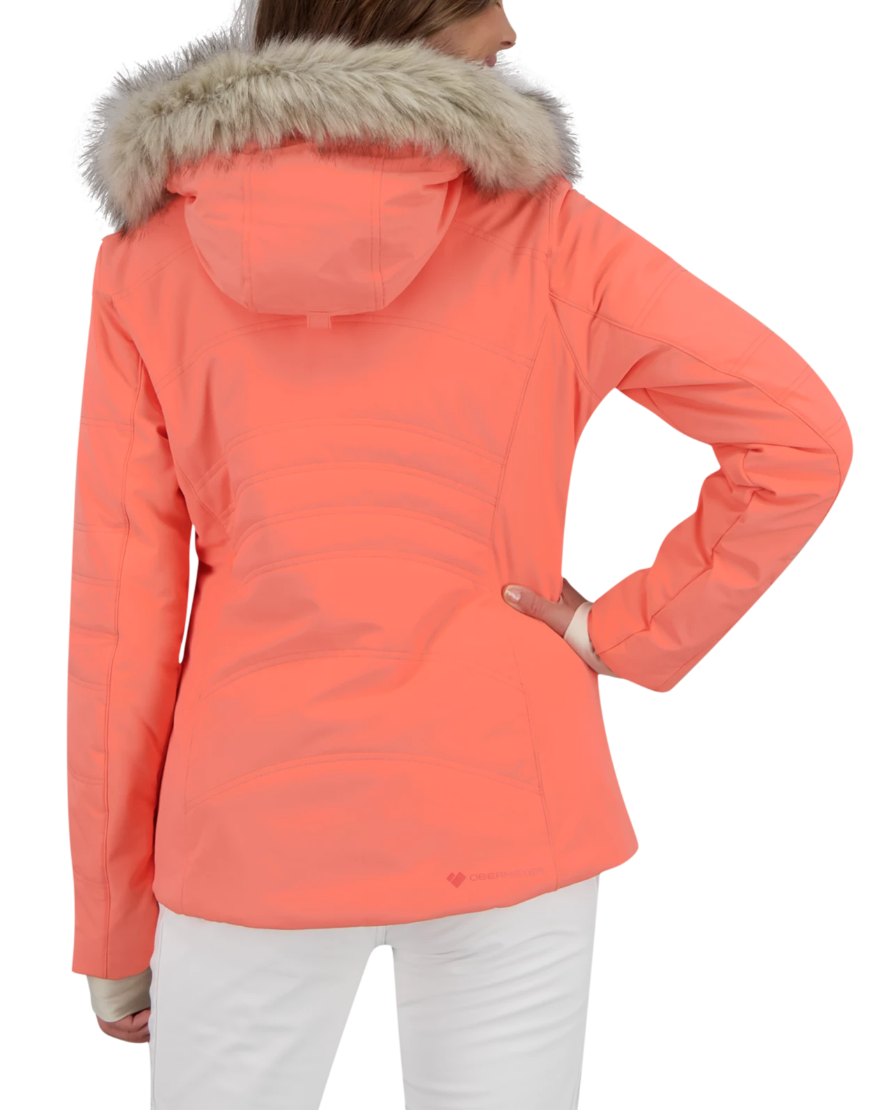 Obermeyer Tuscany Elite Jacket - Just Peachy 4 Obermeyer Tuscany Elite Jacket - Just Peachy - Image 2