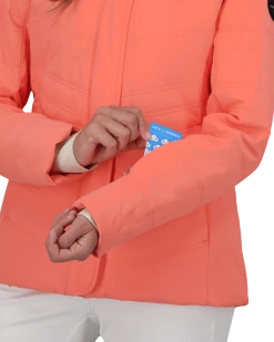 Obermeyer Tuscany Elite Jacket - Just Peachy 15 Obermeyer Tuscany Elite Jacket - Just Peachy -OBERMEYER Store WebZoom 1116021030 S05 MODDET1