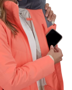 Obermeyer Tuscany Elite Jacket - Just Peachy 16 Obermeyer Tuscany Elite Jacket - Just Peachy -OBERMEYER Store WebZoom 1116021030 S06 MODDET2