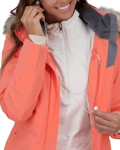 Obermeyer Tuscany Elite Jacket - Just Peachy 17 Obermeyer Tuscany Elite Jacket - Just Peachy -OBERMEYER Store WebZoom 1116021030 S07 MODDET3