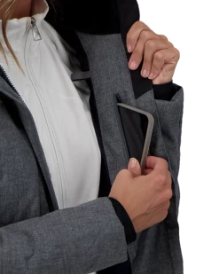 Obermeyer Tuscany II Jacket - Charcoal -OBERMEYER Store WebZoom 1116415006 S06 MODDET2