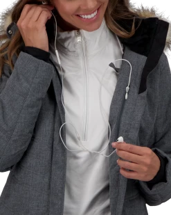 Obermeyer Tuscany II Jacket - Charcoal -OBERMEYER Store WebZoom 1116415006 S07 MODDET3