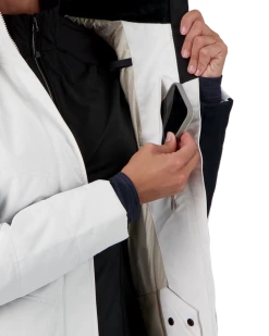 Obermeyer Tuscany II Jacket - White -OBERMEYER Store WebZoom 1116416010 S06 MODDET2