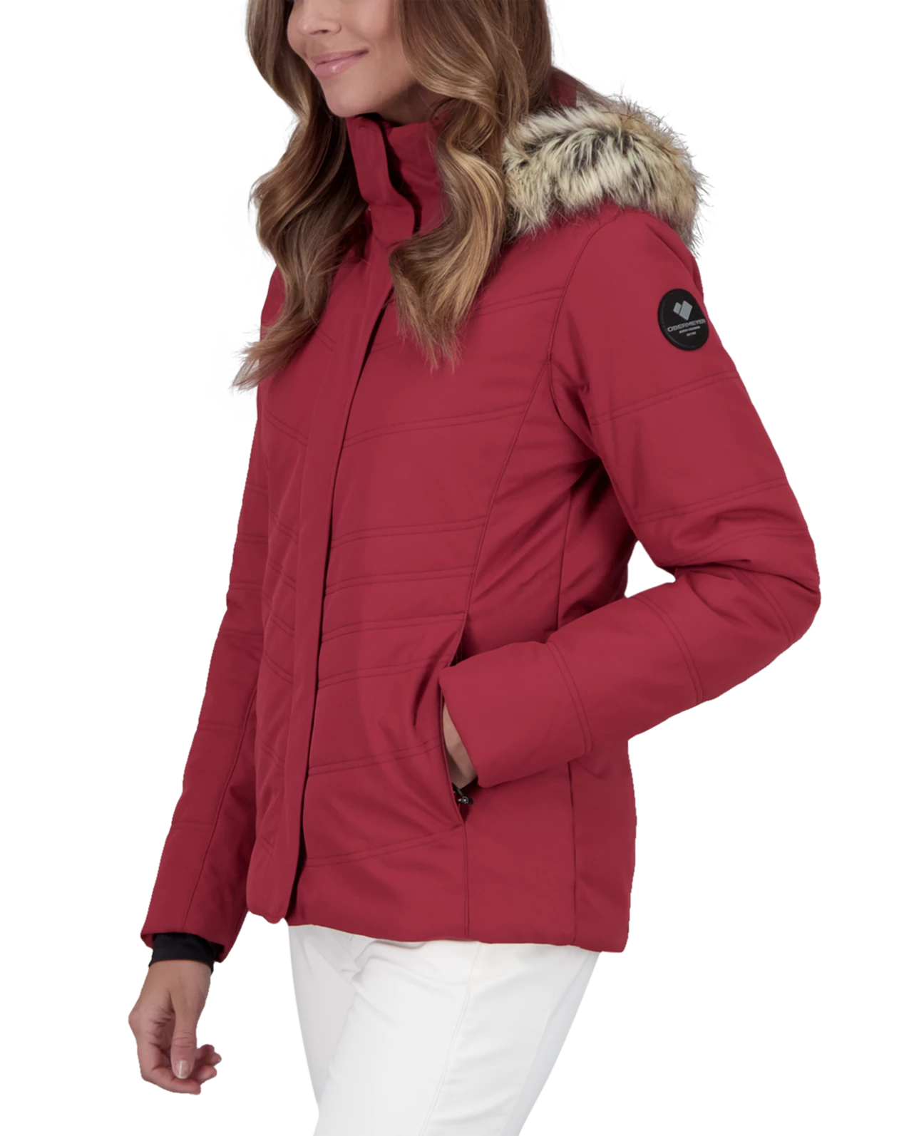 Obermeyer Tuscany II Jacket - Currant 5 Obermeyer Tuscany II Jacket - Currant - Image 3