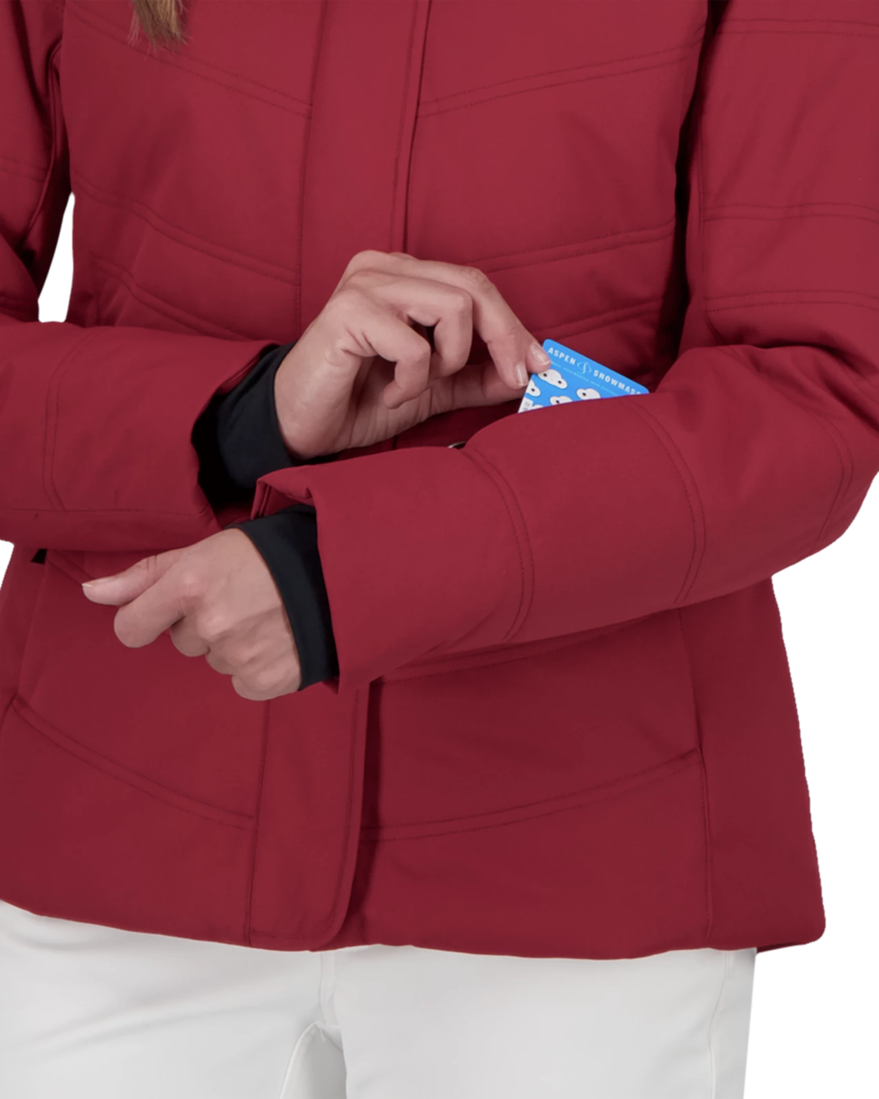 Obermeyer Tuscany II Jacket - Currant 6 Obermeyer Tuscany II Jacket - Currant - Image 4