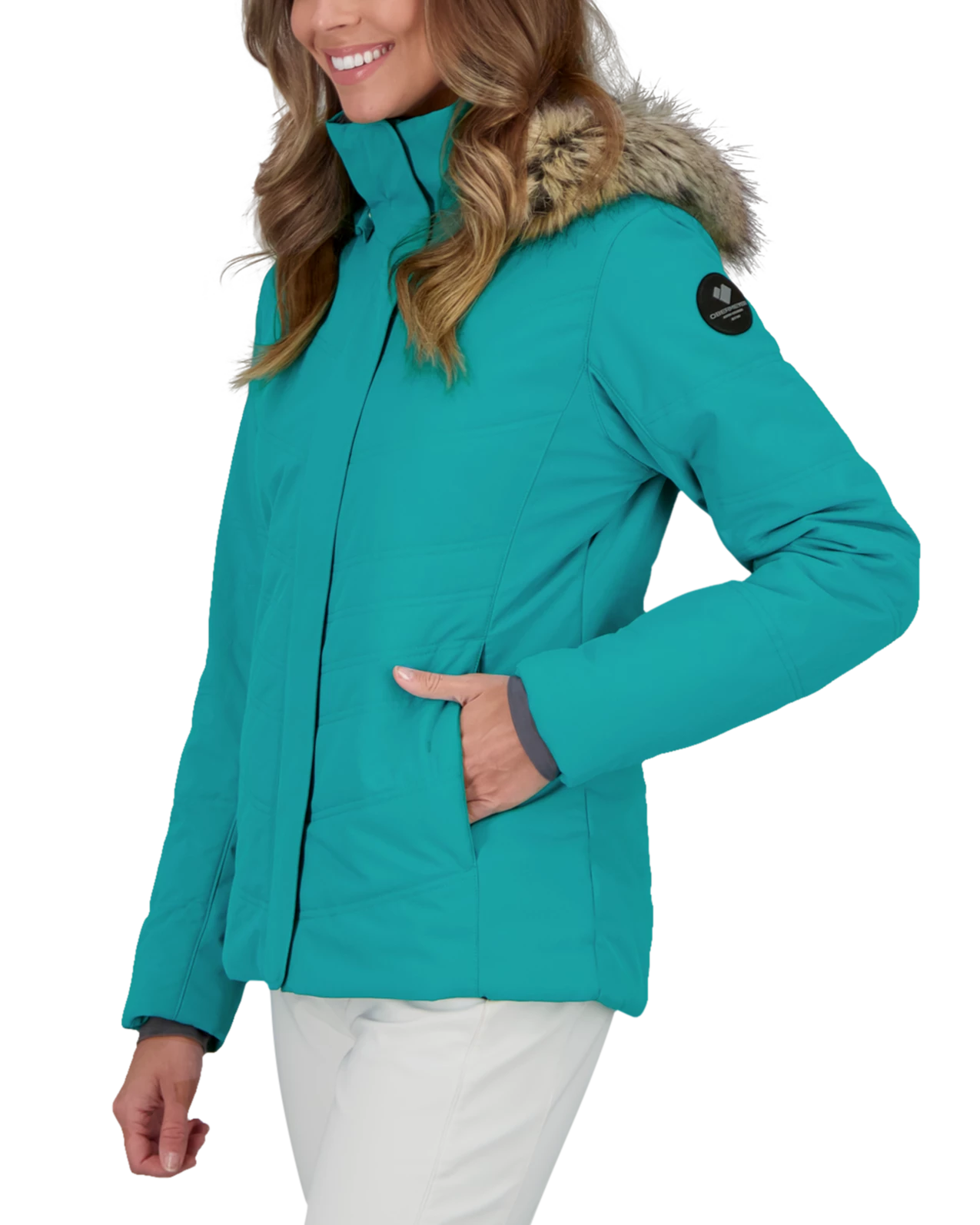 Obermeyer Tuscany II Jacket - Aegean Blue 5 Obermeyer Tuscany II Jacket - Aegean Blue - Image 3