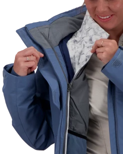 Obermeyer Nevara System Jacket - Blue Ash -OBERMEYER Store WebZoom 1116721168 S11 MODDET7