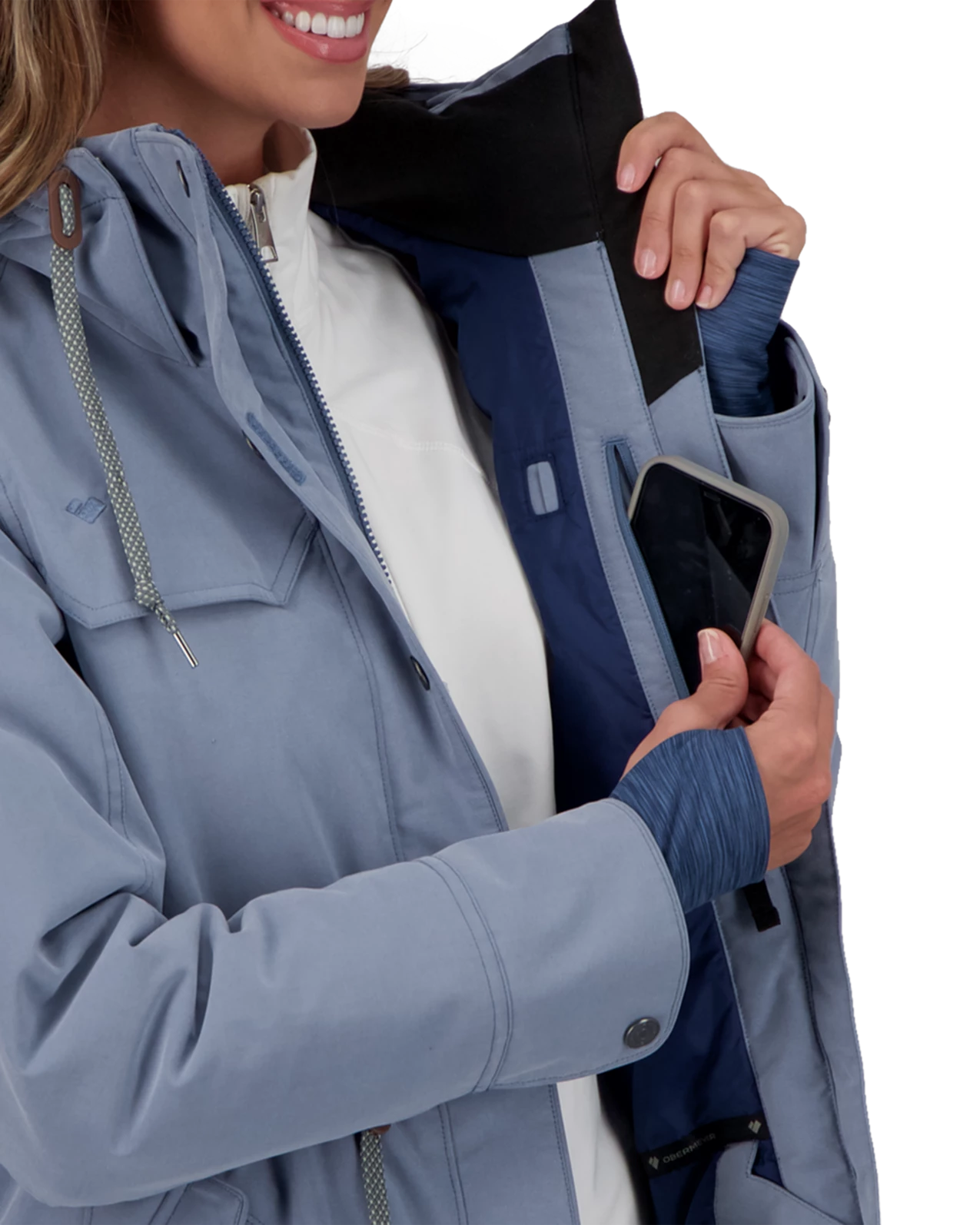 Obermeyer Celestia Jacket - Blue Ash 8 Obermeyer Celestia Jacket - Blue Ash - Image 6