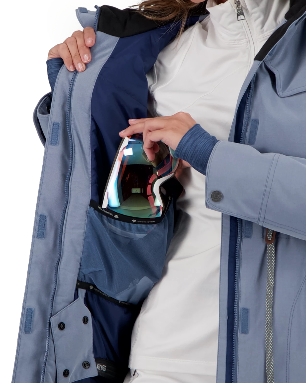 Obermeyer Celestia Jacket - Blue Ash 10 Obermeyer Celestia Jacket - Blue Ash - Image 8