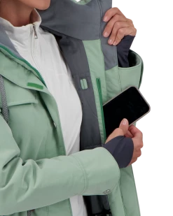 Obermeyer Celestia Jacket - Eucalyptus -OBERMEYER Store WebZoom 1117021186 S07 MODDET3