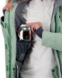Obermeyer Celestia Jacket - Eucalyptus -OBERMEYER Store WebZoom 1117021186 S09 MODDET5