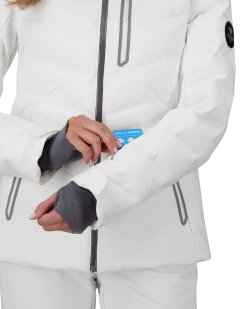 Obermeyer Cosima Down Jacket - White -OBERMEYER Store WebZoom 1117316010 S06 MODDET2