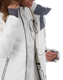 Obermeyer Cosima Down Jacket - White -OBERMEYER Store WebZoom 1117316010 S07 MODDET3