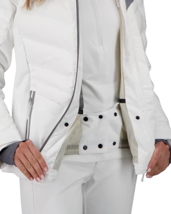 Obermeyer Cosima Down Jacket - White -OBERMEYER Store WebZoom 1117316010 S09 MODDET5