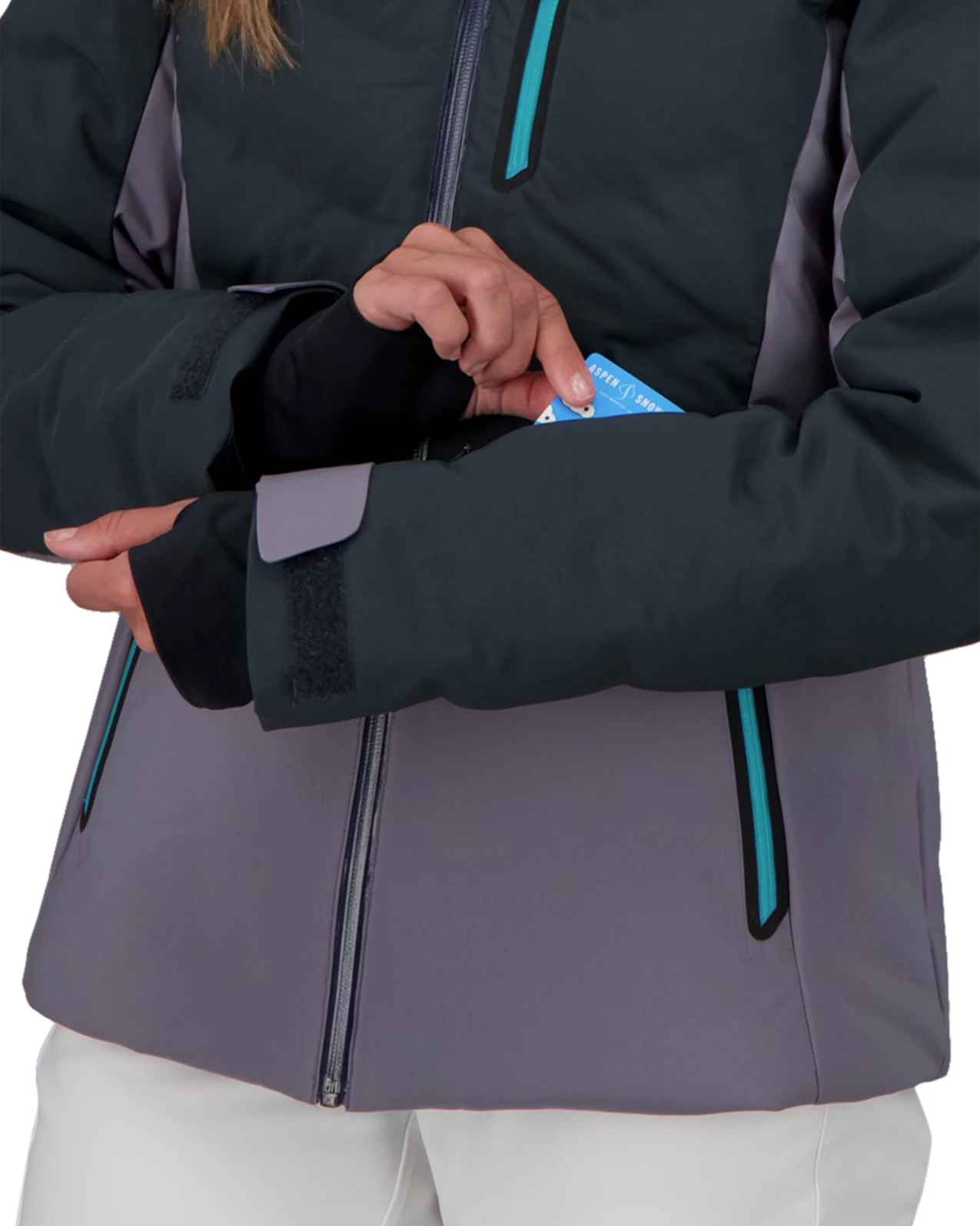 Obermeyer Cosima Down Jacket - Calligraphy 7 Obermeyer Cosima Down Jacket - Calligraphy - Image 5