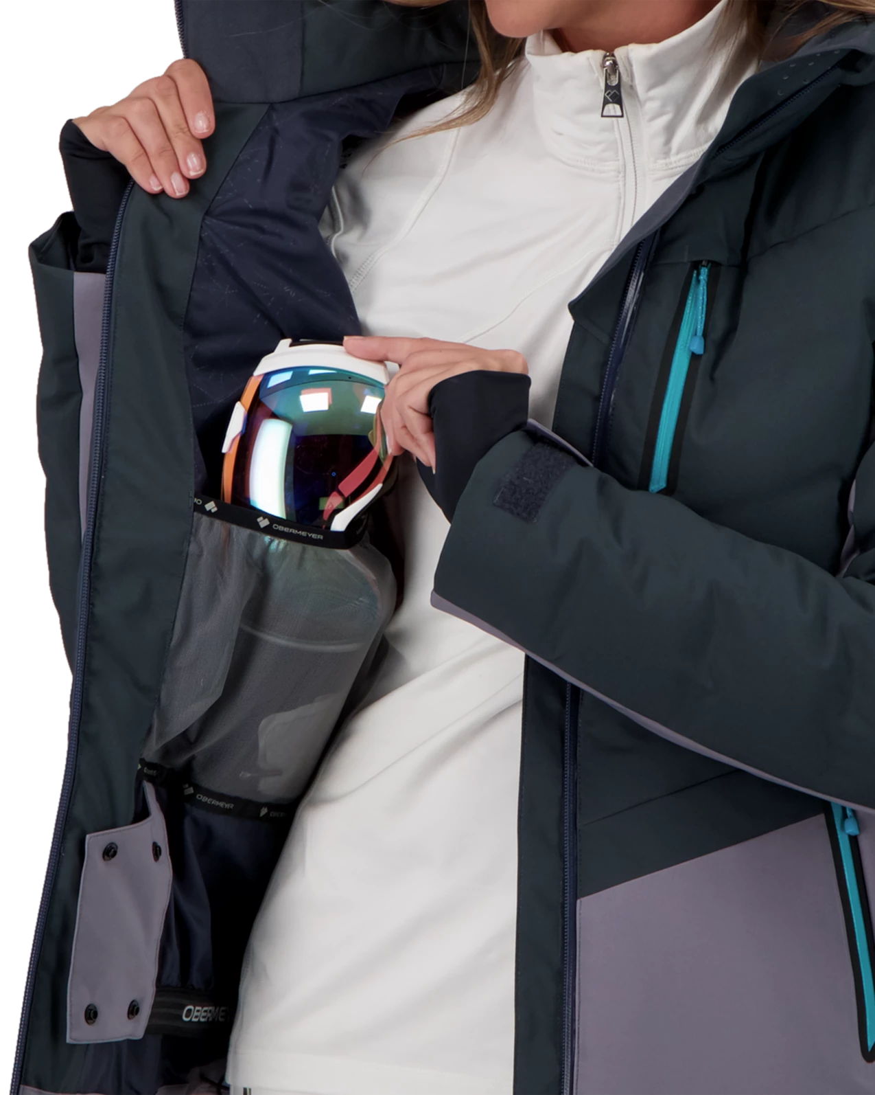 Obermeyer Cosima Down Jacket - Calligraphy 10 Obermeyer Cosima Down Jacket - Calligraphy - Image 8