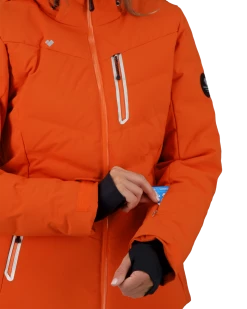 Obermeyer Cosima Down Jacket - Saffron -OBERMEYER Store WebZoom 1117321038 S06 MODDET2