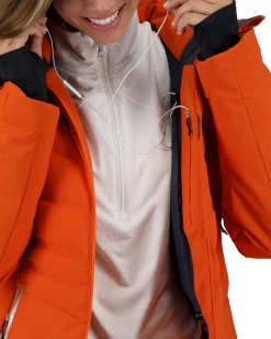 Obermeyer Cosima Down Jacket - Saffron -OBERMEYER Store WebZoom 1117321038 S07 MODDET3