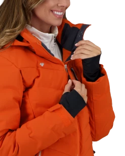 Obermeyer Cosima Down Jacket - Saffron -OBERMEYER Store WebZoom 1117321038 S10 MODDET6