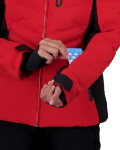 Obermeyer Cosima Down Jacket - Read My Lips -OBERMEYER Store WebZoom 1117321044 S06 MODDET2