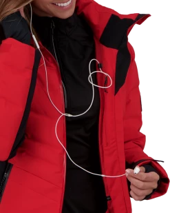 Obermeyer Cosima Down Jacket - Read My Lips -OBERMEYER Store WebZoom 1117321044 S08 MODDET4