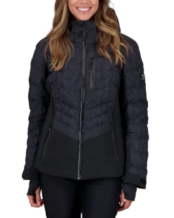 Obermeyer Cosima Down Jacket - Black Ice