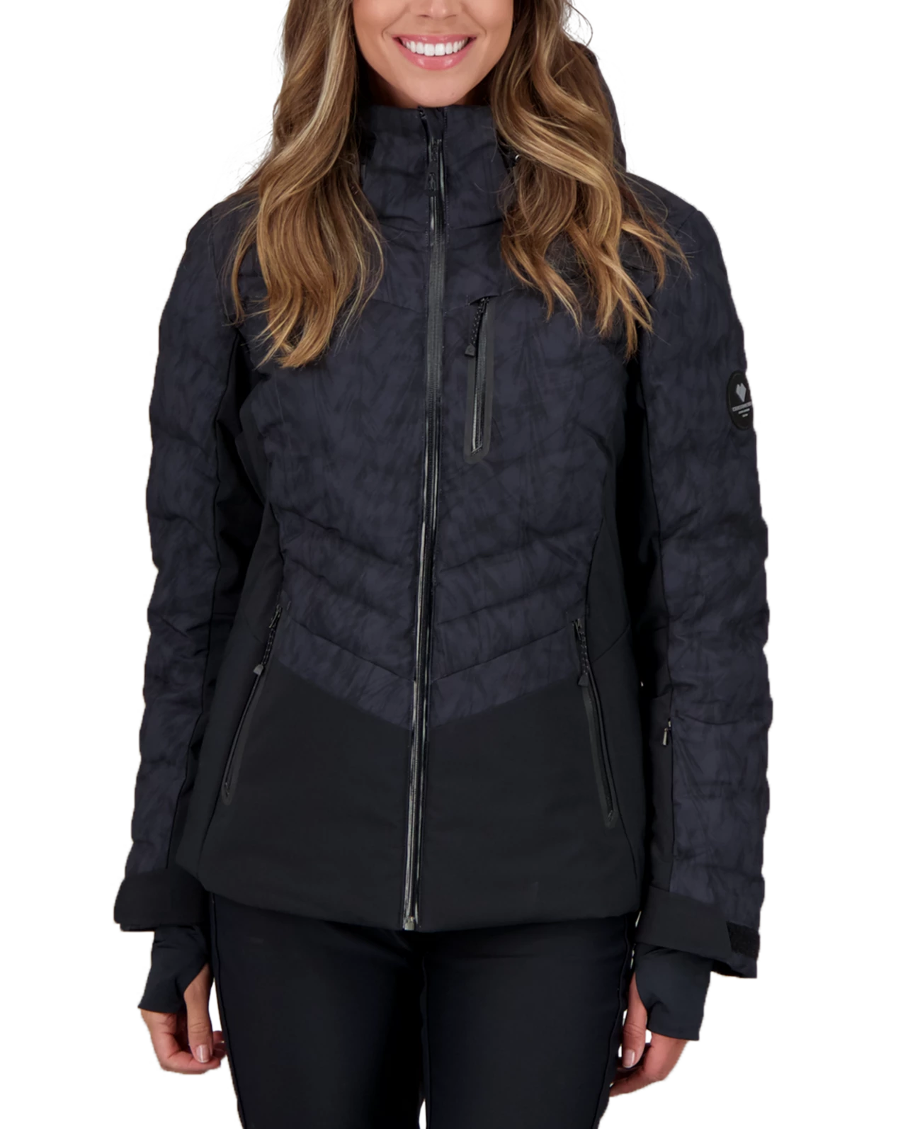 Obermeyer Cosima Down Jacket - Black Ice 3 Obermeyer Cosima Down Jacket - Black Ice
