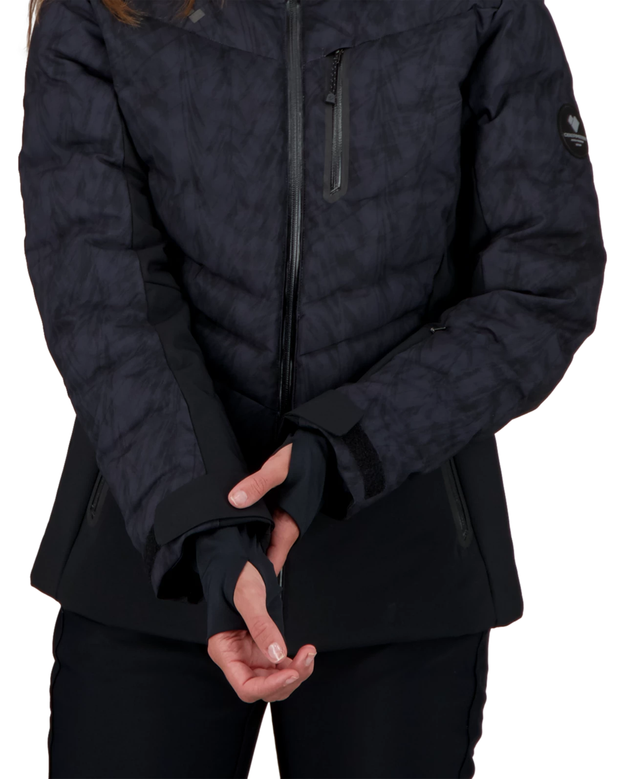 Obermeyer Cosima Down Jacket - Black Ice 6 Obermeyer Cosima Down Jacket - Black Ice - Image 4