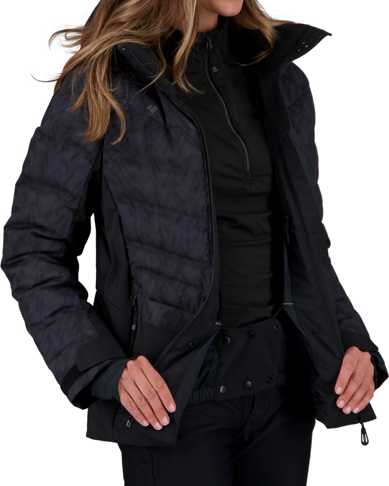 Obermeyer Cosima Down Jacket - Black Ice 11 Obermeyer Cosima Down Jacket - Black Ice - Image 9