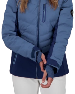 Obermeyer Cosima Down Jacket - Blue Ash -OBERMEYER Store WebZoom 1117321168 S05 MODDET1