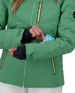 Obermeyer Cosima Down Jacket - Eucalyptus -OBERMEYER Store WebZoom 1117321186 S06 MODDET2