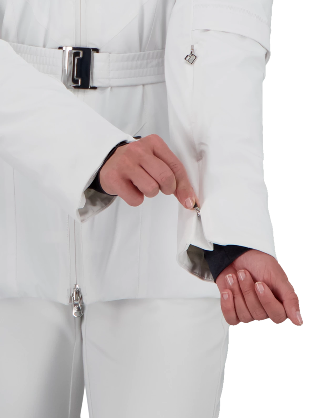 Obermeyer Theia Jacket - White 7 Obermeyer Theia Jacket - White - Image 5