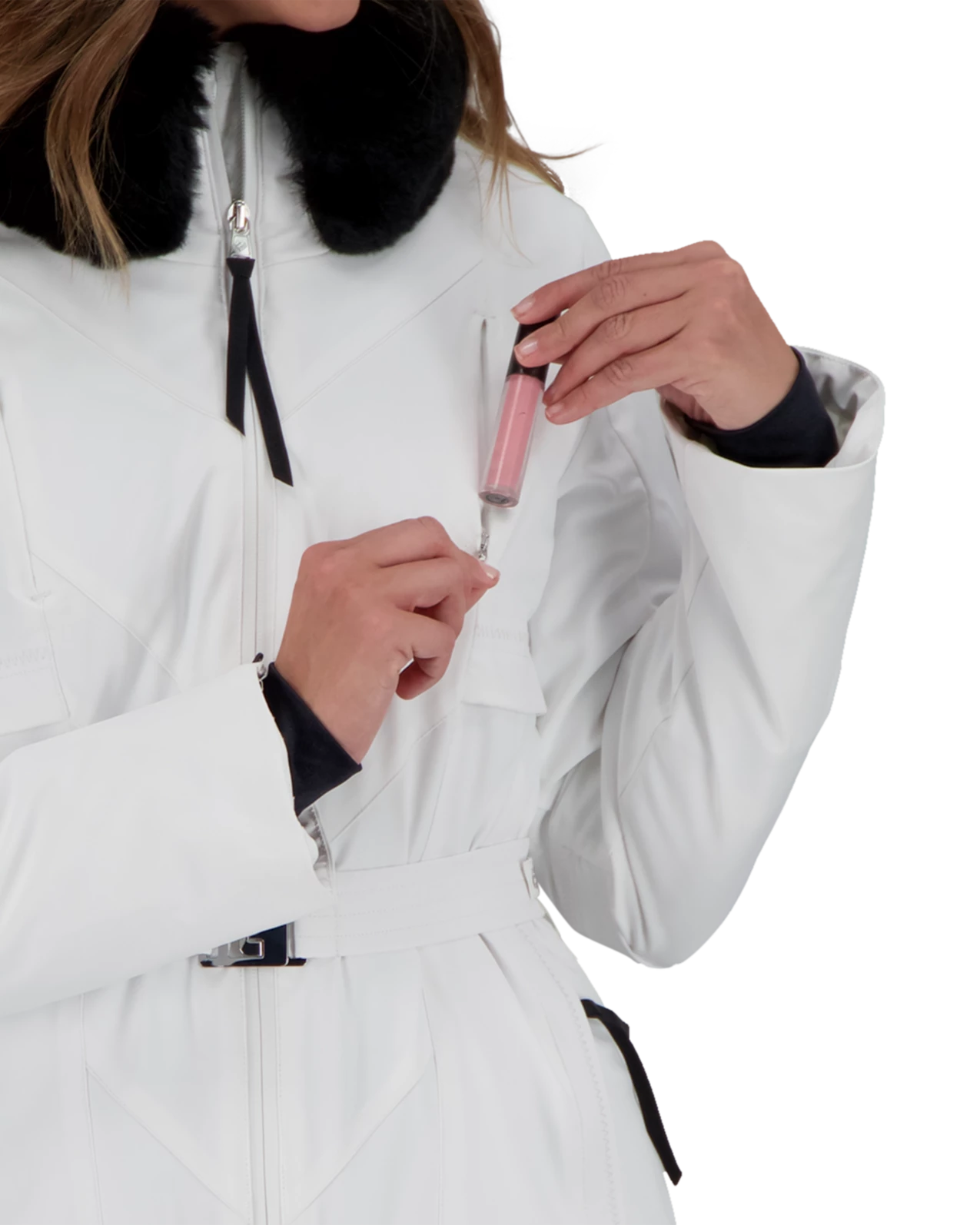 Obermeyer Theia Jacket - White 8 Obermeyer Theia Jacket - White - Image 6