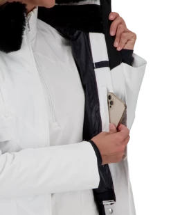 Obermeyer Theia Jacket - White 21 Obermeyer Theia Jacket - White -OBERMEYER Store WebZoom 1117516010 S10 MODDET6