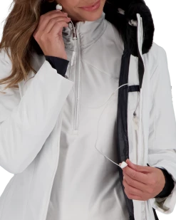 Obermeyer Theia Jacket - White 22 Obermeyer Theia Jacket - White -OBERMEYER Store WebZoom 1117516010 S11 MODDET7
