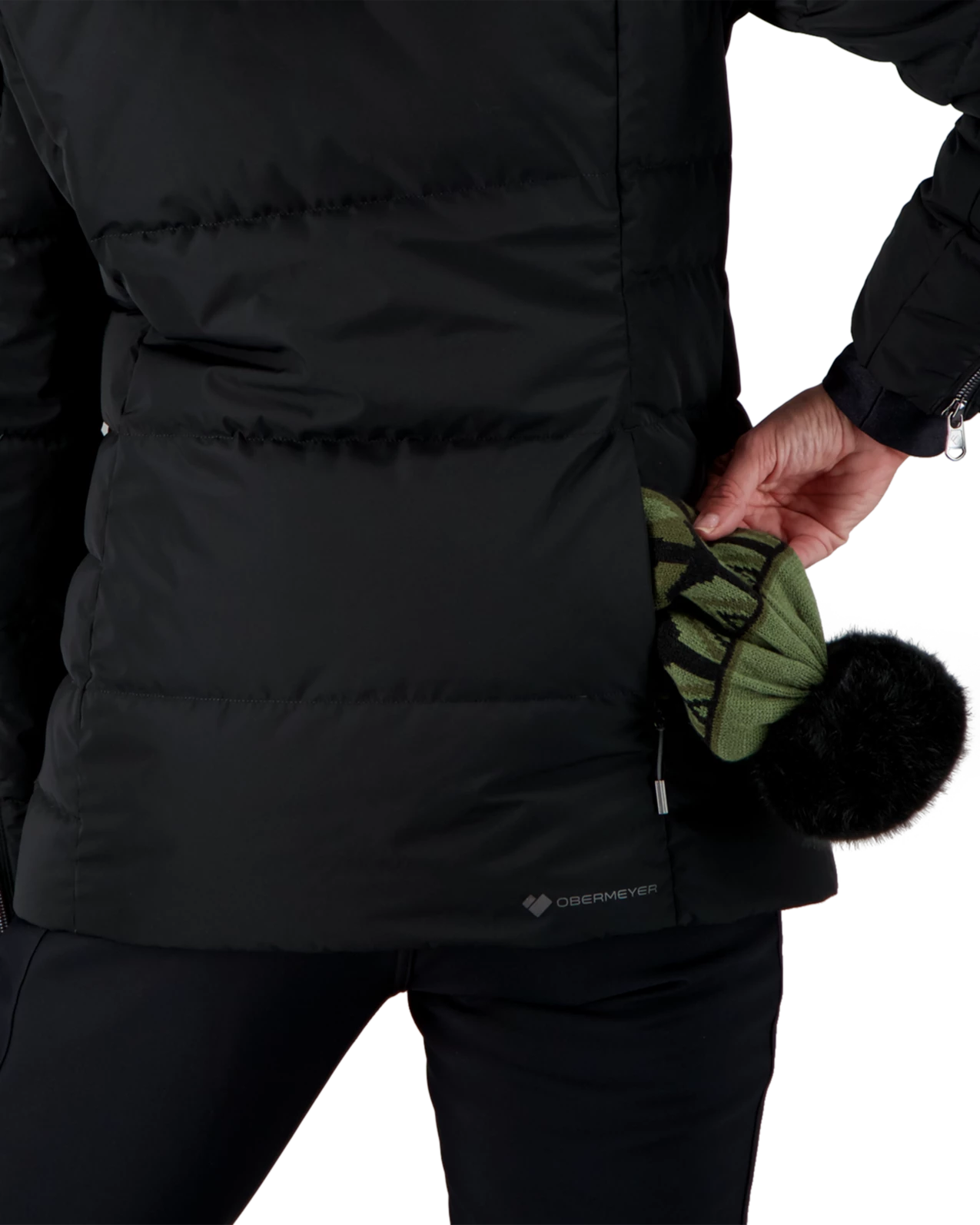 Obermeyer Circe Down Jacket - Black 11 Obermeyer Circe Down Jacket - Black - Image 9